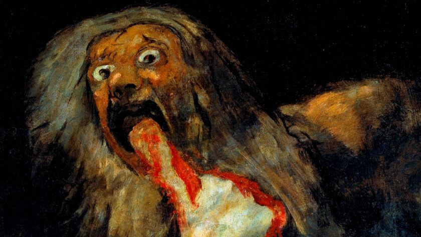 Francisco Goya Saturno che divora i suoi figli