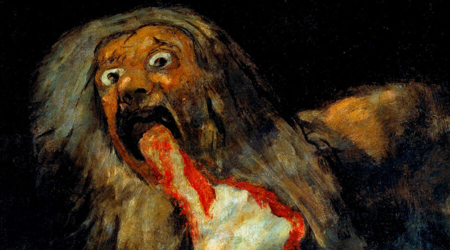 Francisco Goya Saturno che divora i suoi figli