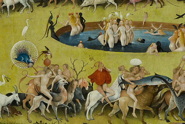 Dettaglio - Giardino delle Delizie di Hieronymus Bosch