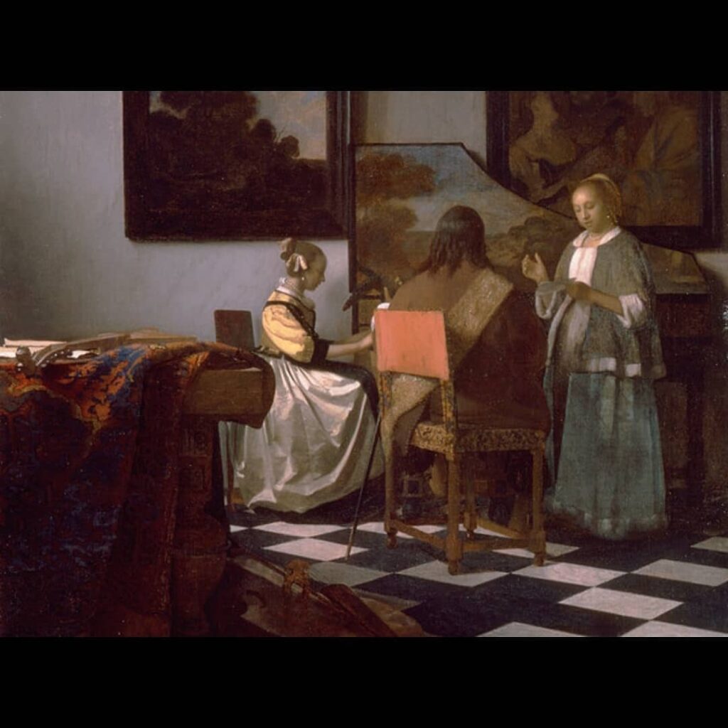 Vermeer, Concerto a tre
