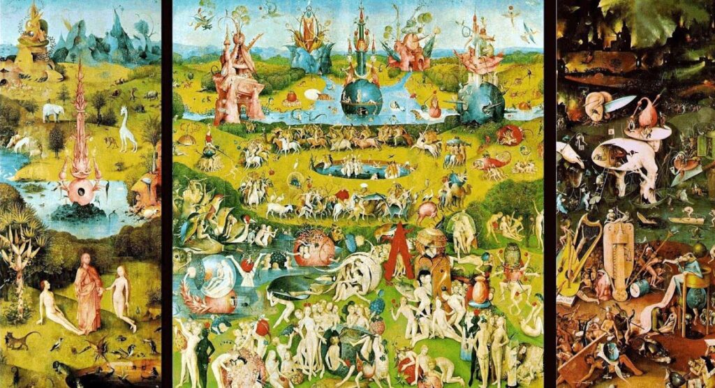 Hieronymus Bosch Il giardino delle delizie terrene