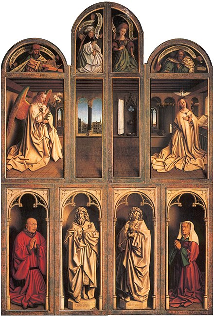 Polittico dell'Agnello Mistico di Jan e Hubert van Eyck