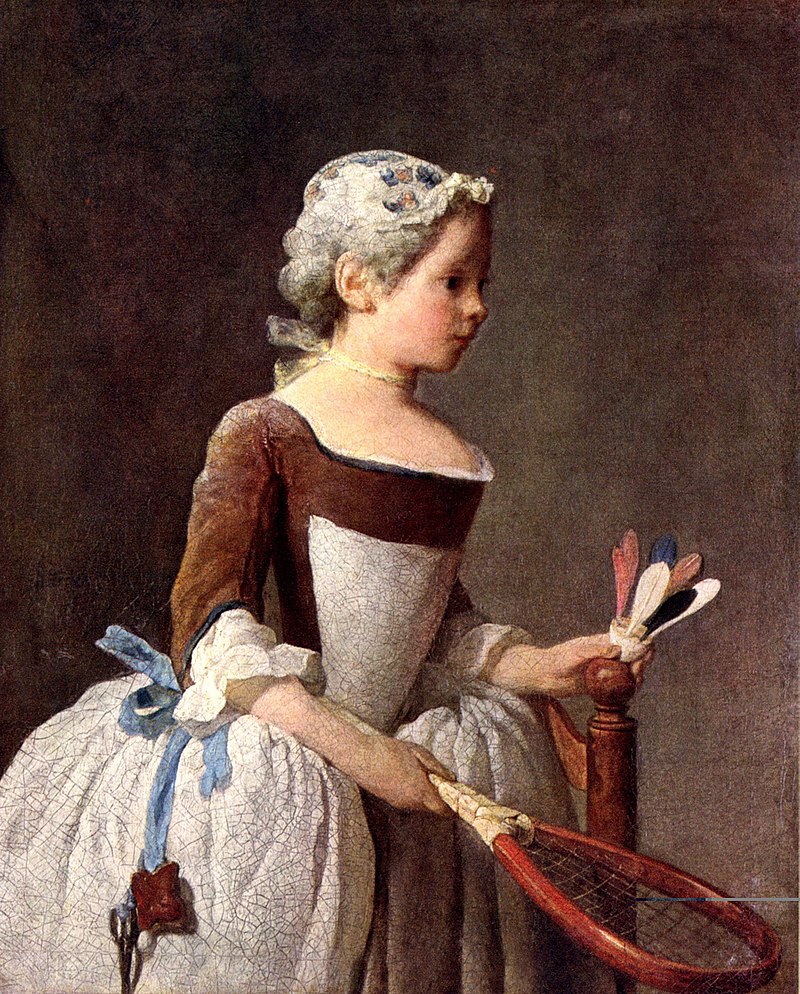 Jean Siméon Chardin, Ragazza con volano