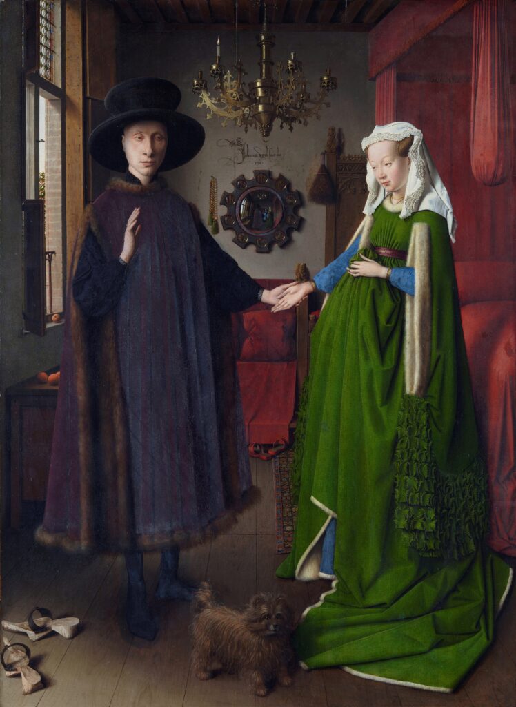 Jan van Eyck,  Ritratto dei coniugi Arnolfini