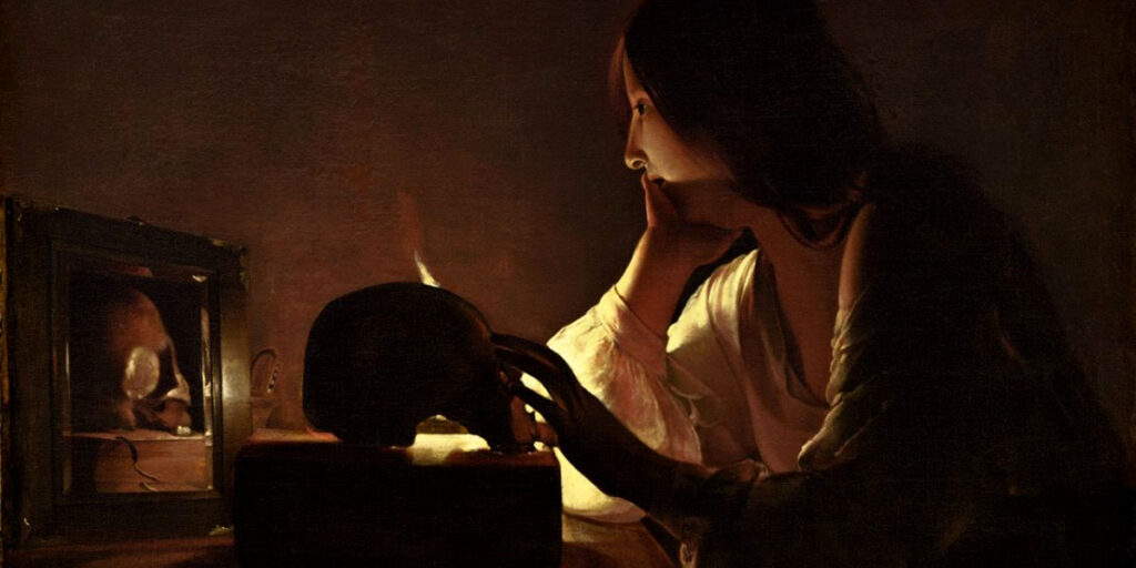 Le Maddalene a Lume di Candela di Georges de La Tour