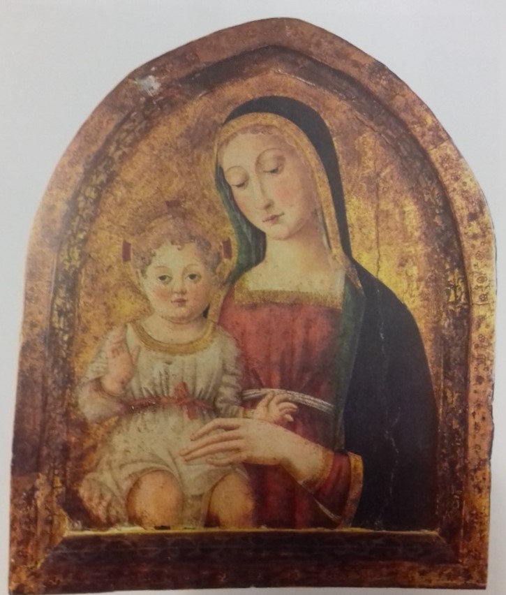 Madonna con bambino realizzato da Joni, presente nella collezione Berenson