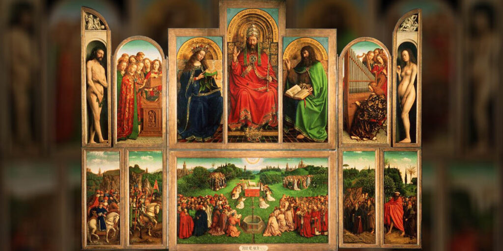 Polittico dell'Agnello Mistico di Jan e Hubert van Eyck