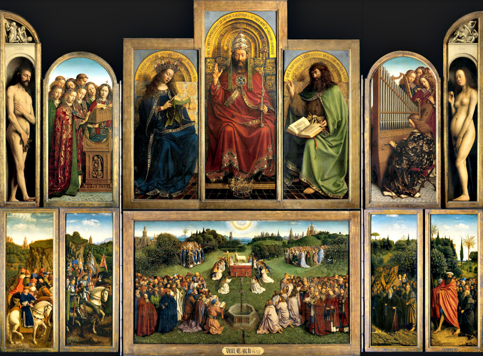 Polittico dell'Agnello Mistico di Jan e Hubert van Eyck