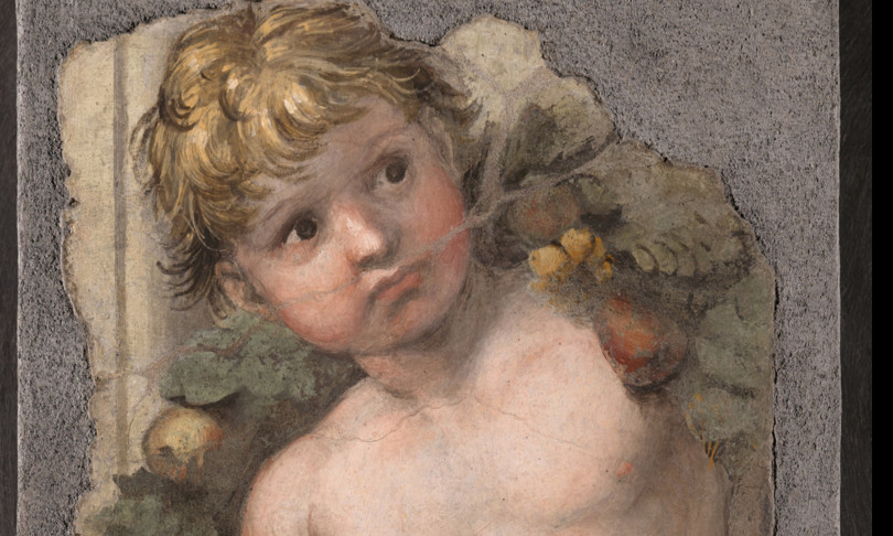 Accademia Nazionale di San Luca -  Putto reggifestone, Raffaello Sanzio (?)