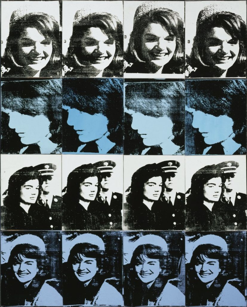 Andy Warhol, Sixteen Jackies, 1964
