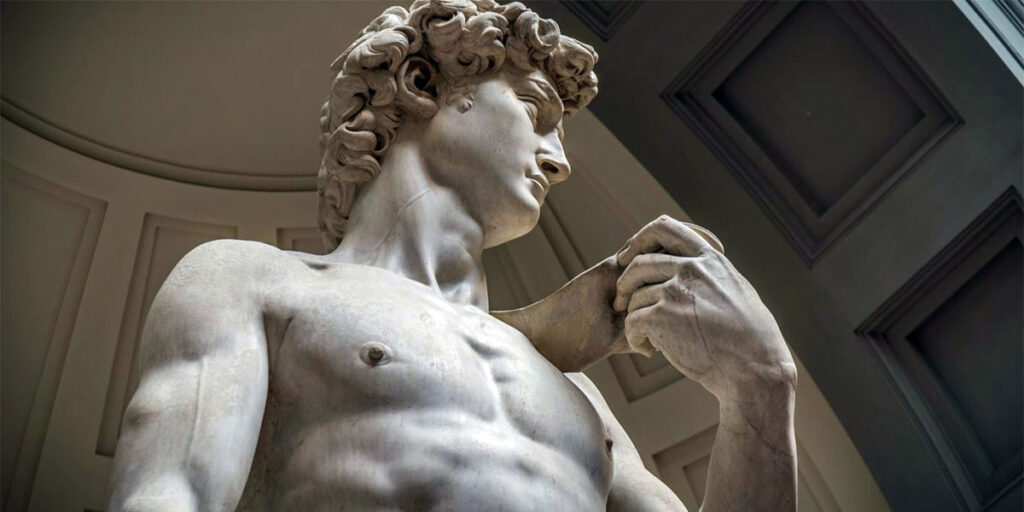 Il David di Michelangelo, Galleria dell'Accademia, Firenze