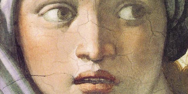 Particolare Affresco Michelangelo