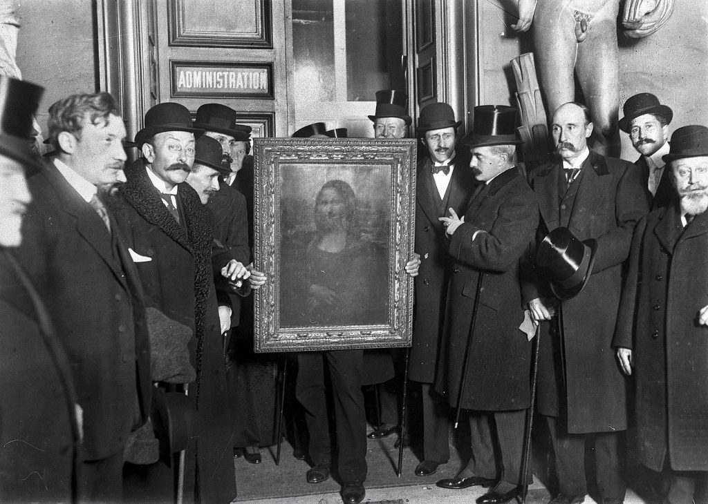 La Gioconda torna al Louvre, 1914