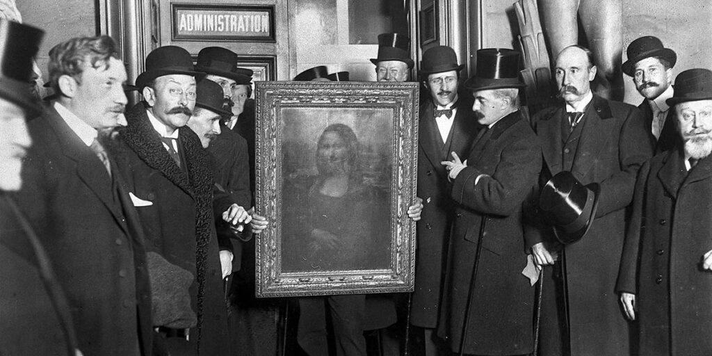 La Gioconda torna al Louvre dopo il furto 1914