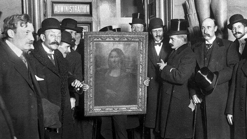 La Gioconda torna al Louvre dopo il furto 1914