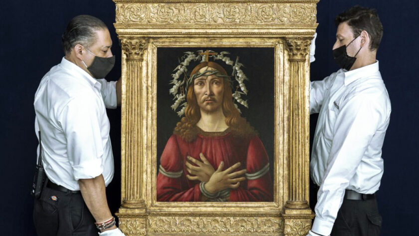 Botticelli Vir Dolorum Sothebys