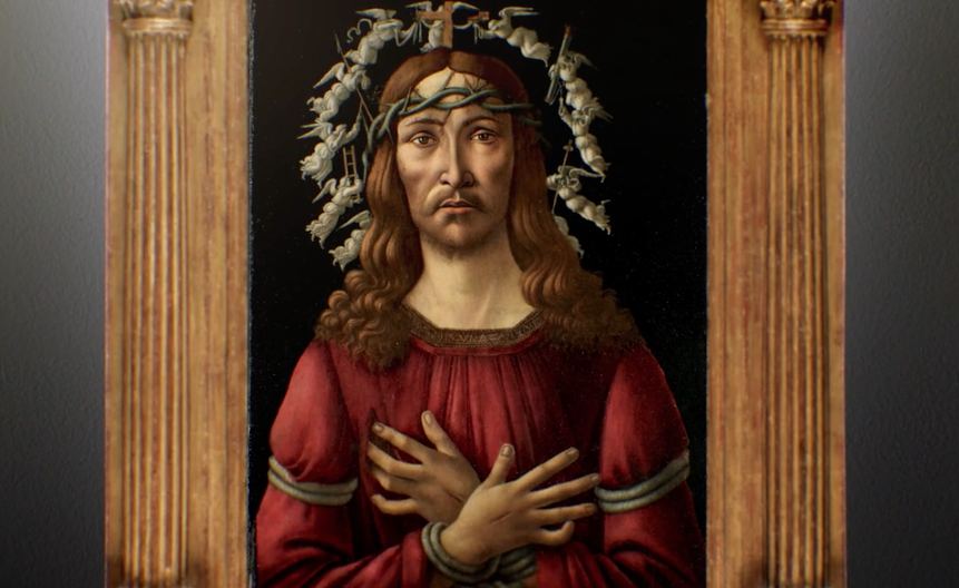 Cristo L'uomo dei dolori
Sandro Botticelli - In asta a gennaio a Sotheby's New York