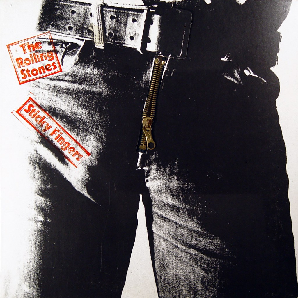 Rolling Stones, Sticky Fingers (1971), Andy Warhol