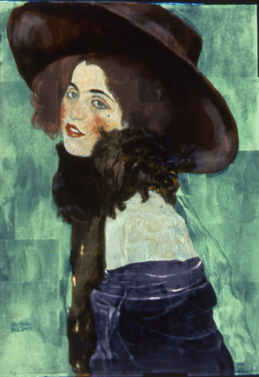 Ritratto nascosto di Gustave Klimt
