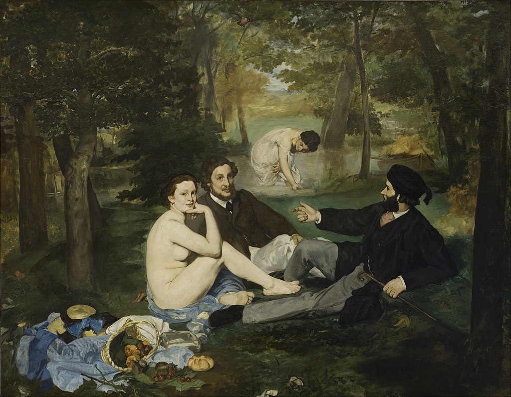 Édouard Manet, Colazione sull'erba (Le Déjeuner sur l’herbe), Musée d'Orsay, Parigi, 1862-63
