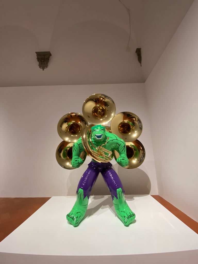 Hulk di Koons a Palazzo Strozzi, Firenze