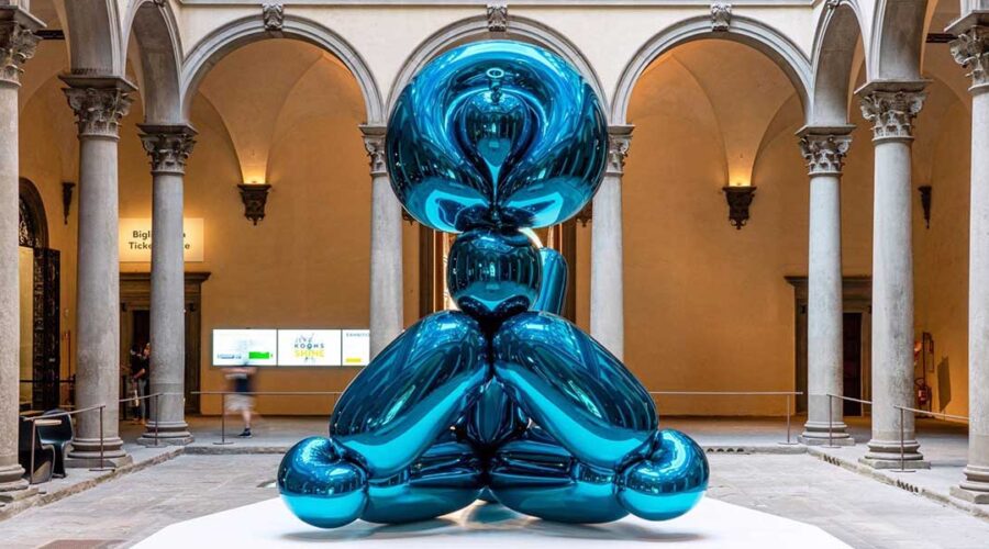 Koons, Shine, Palazzo Strozzi Firenze