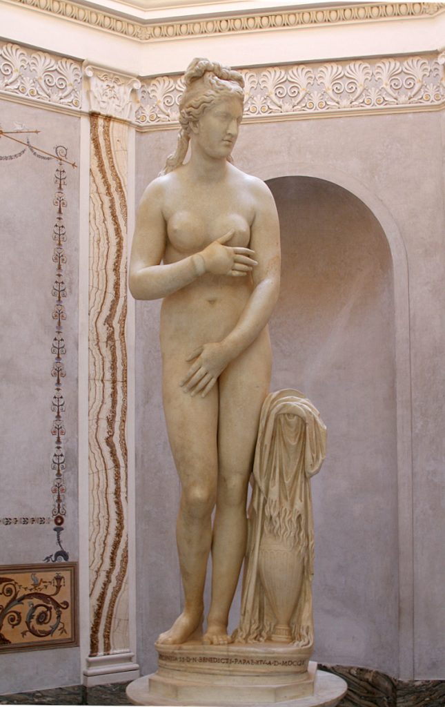 Venere capitolina, copia romana di un originale greco del II secolo a.C., Musei Capitolini, Roma
