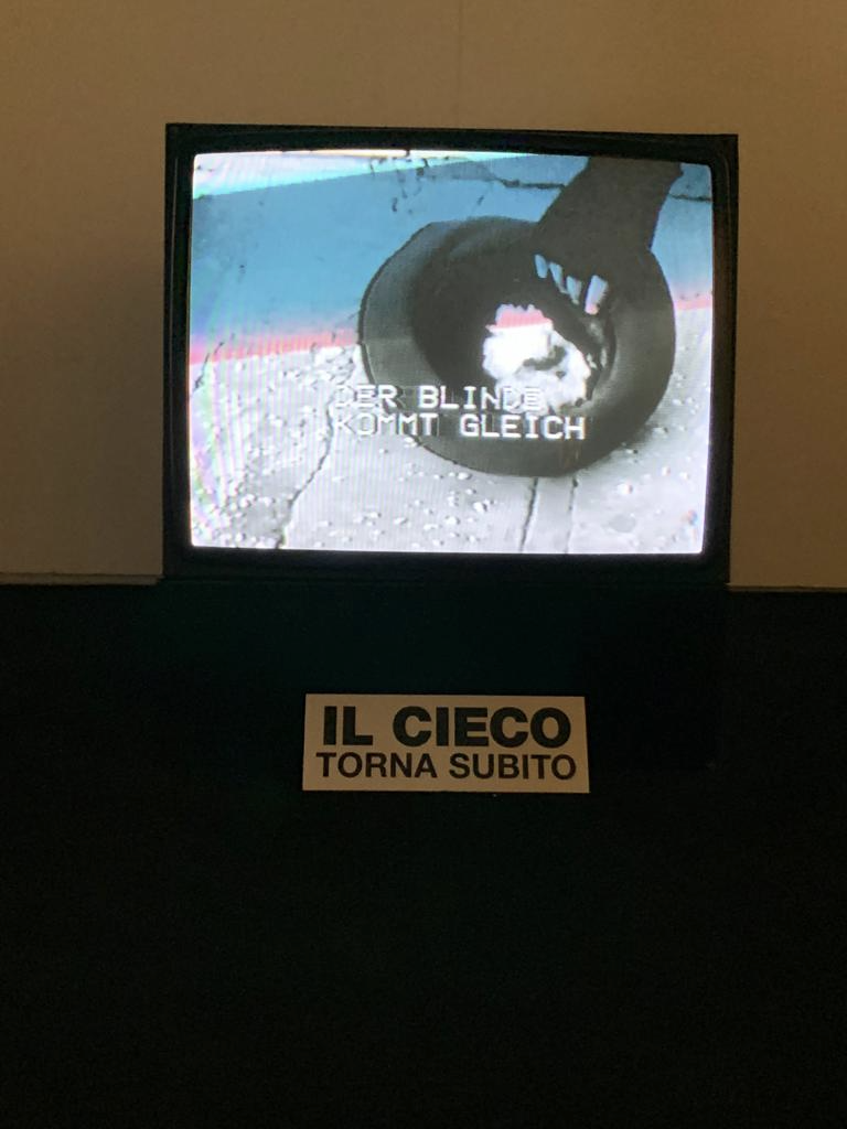 Franco Vaccari, Esposizione in tempo reale n.6: Il mendicante elettronico -Der Bettler, 1973, Bologna 