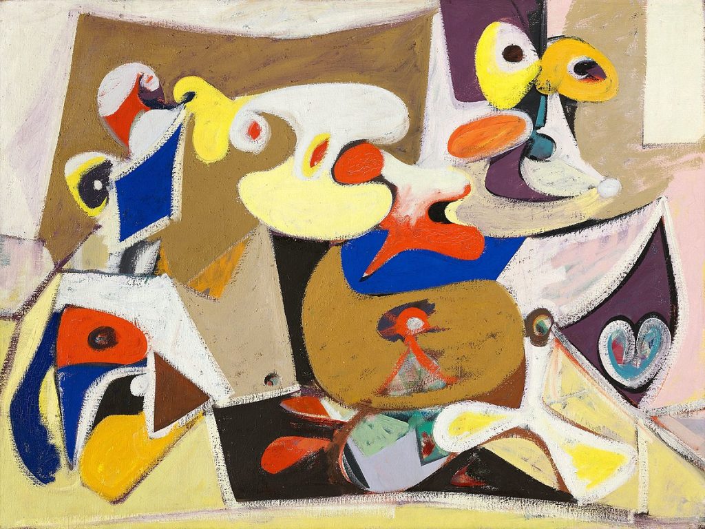 Arshile Gorky, After Xhorkum, 1942, Art Institute of Chicago