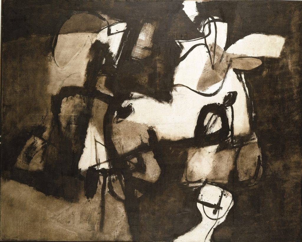 Afro Basaldella, Grande nero, 1967, Collezione privata