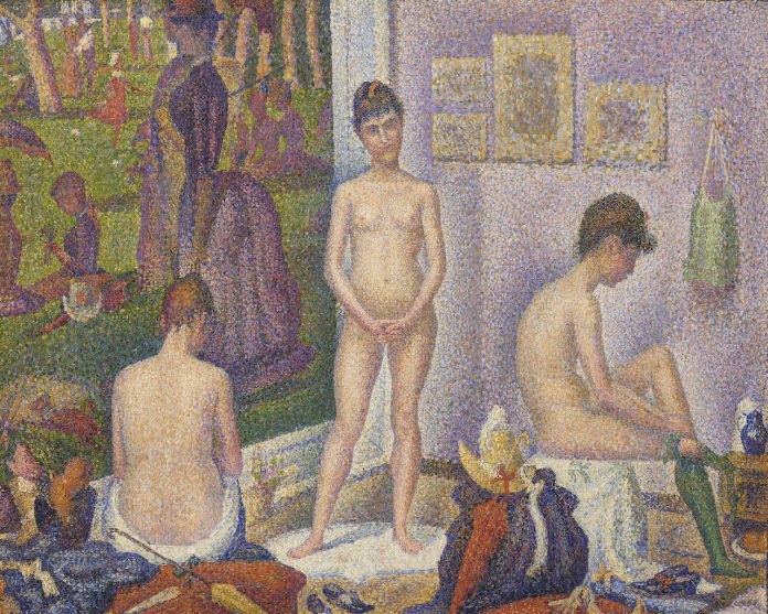 Georges Seurat, Les Poseuses, Ensemble (Petite version), 1888 - $ 149,2 milioni