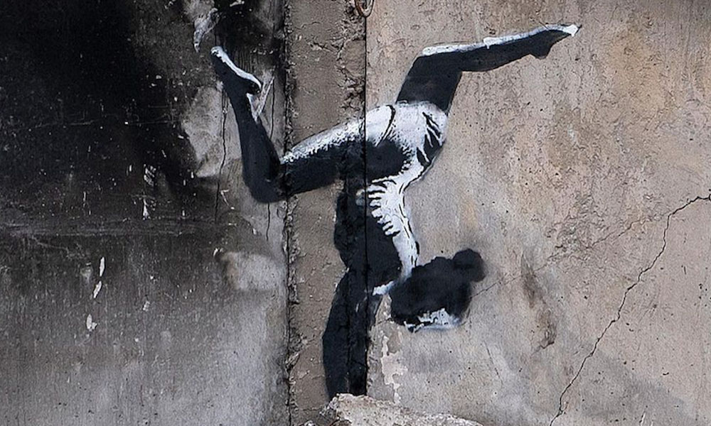 Banksy, Ginnasta, Ucraina