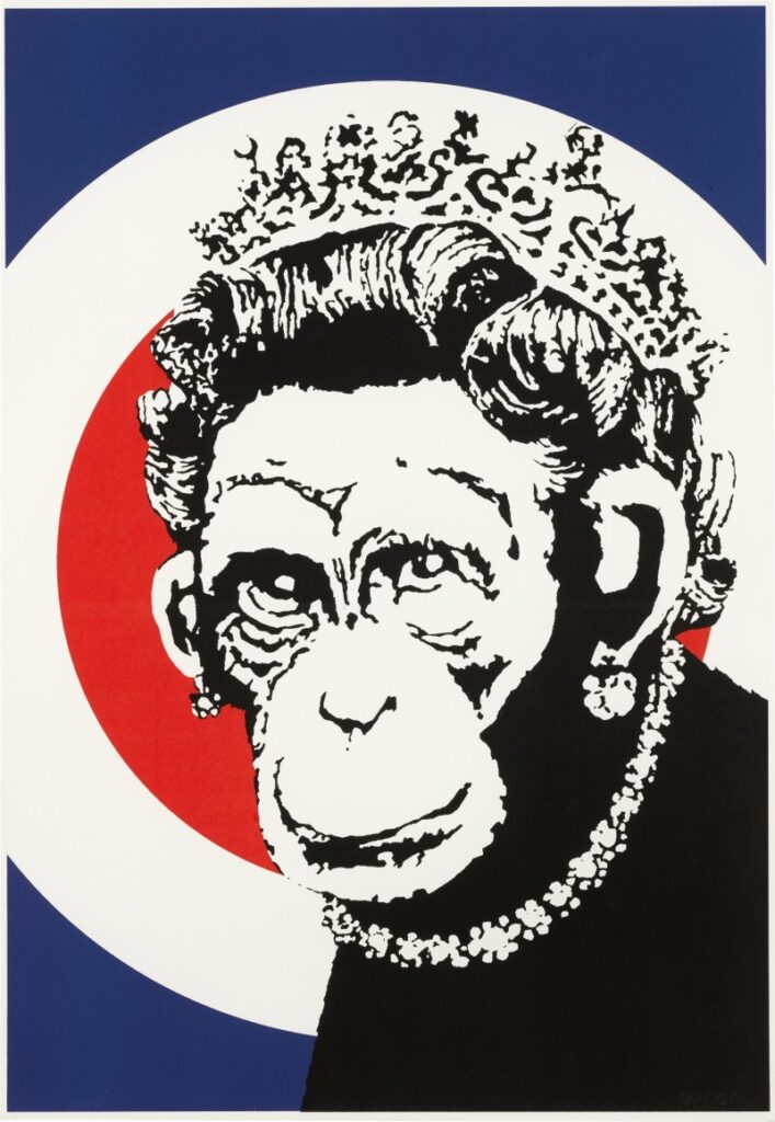 Banksy, Monkey Queen