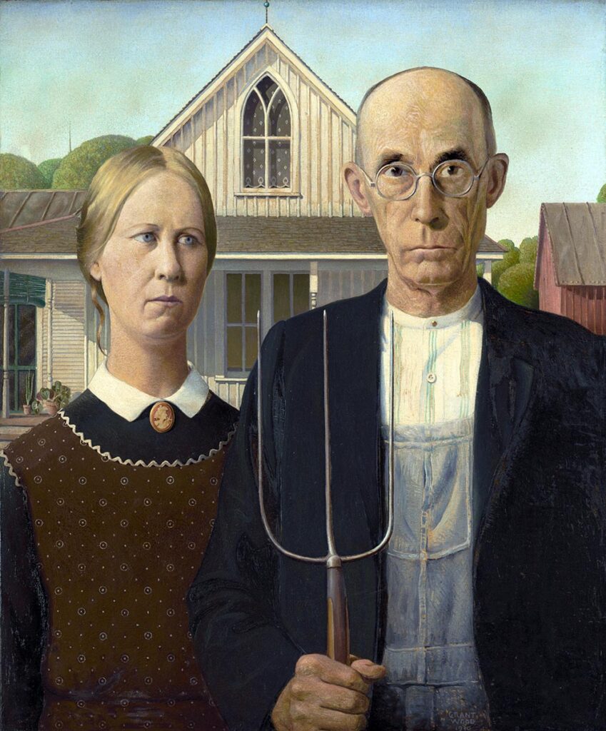 American Gothic, Grant Wood