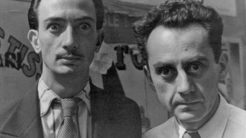 Man Ray e Salvador Dalí