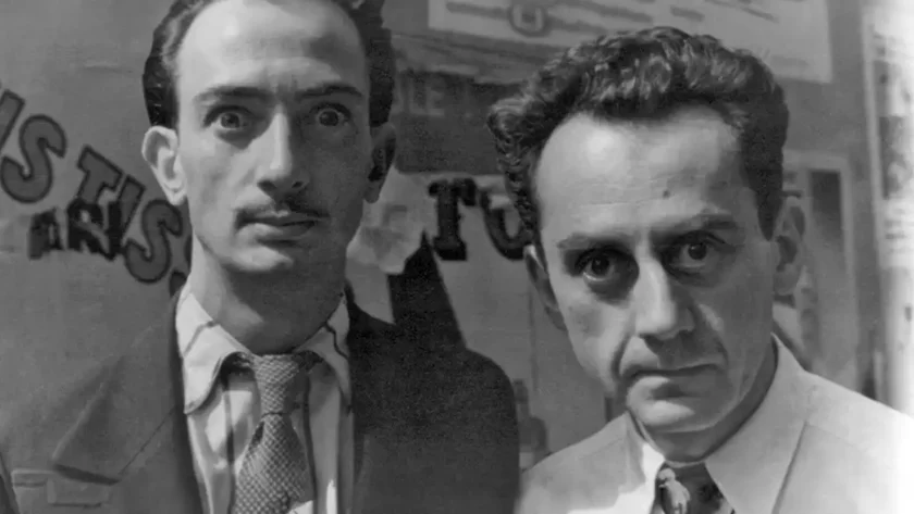 Man Ray e Salvador Dalí