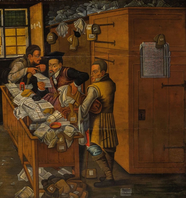 Pieter Bruegel il Giovane, L'avvocato del villaggio