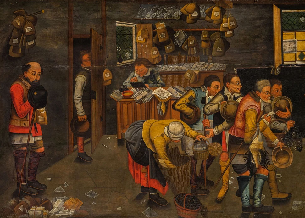Pieter Bruegel il Giovane, L'avvocato del villaggio