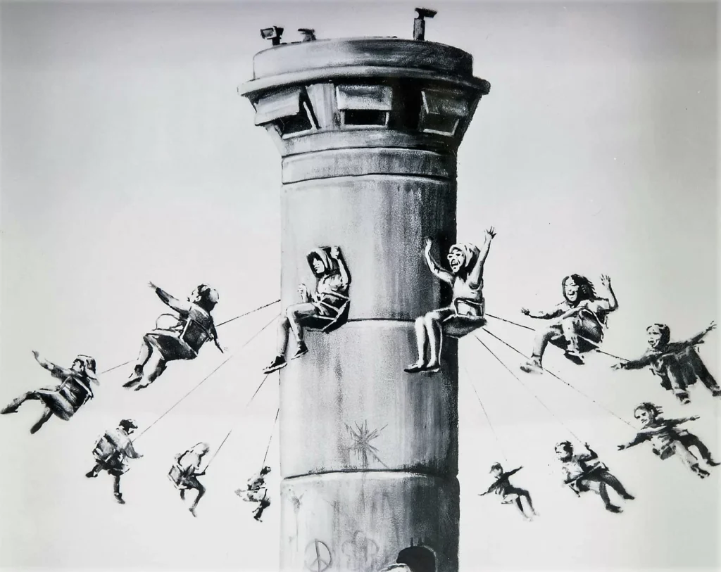 Banksy,White Tower