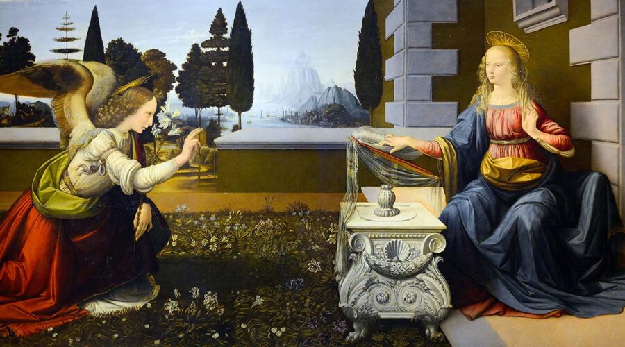 Annunciazione - Leonardo da Vinci