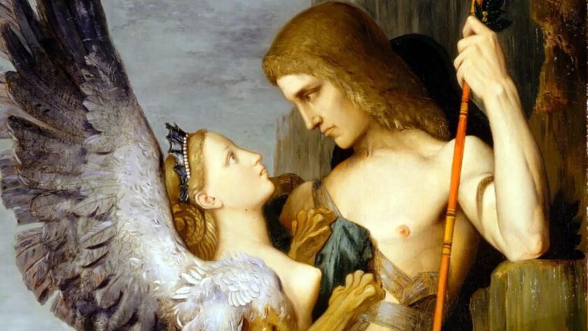 Gustave Moreau - Edipo e l'Enigma della Sfinge