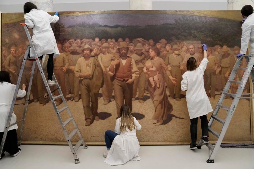 Il Quarto Stato di Pellizza da Volpedo a Firenze