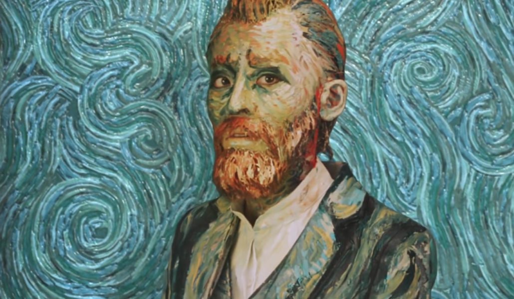 Van Gogh in Dust My Shoulders off
