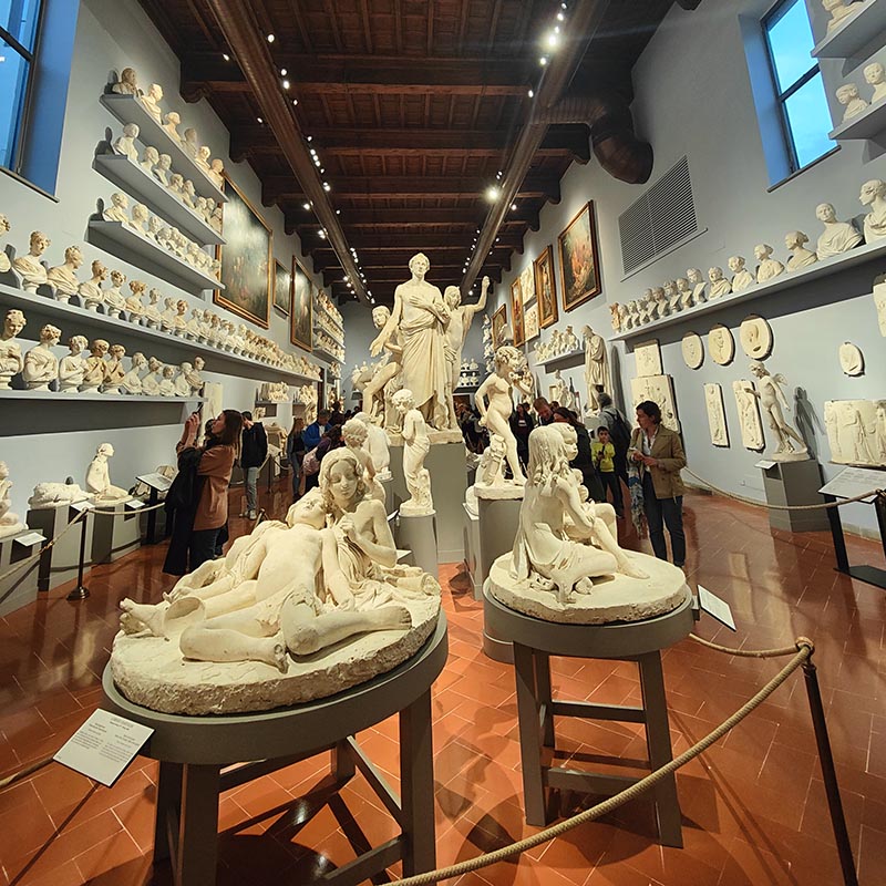 La gipsoteca, Galleria dell'Accademia - Firenze