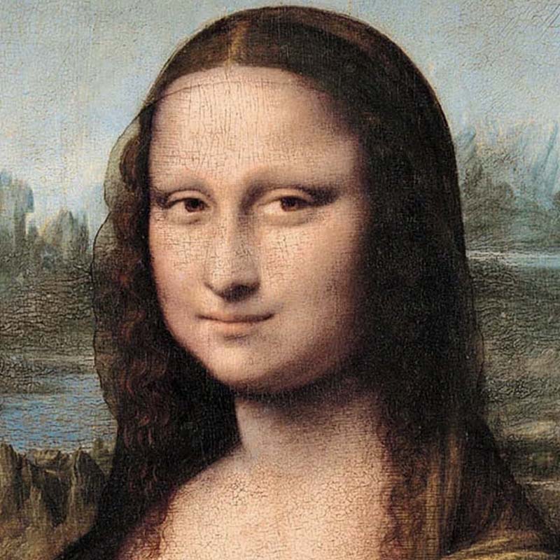 Il sorriso enigmatico della Gioconda di Leonardo da Vinci