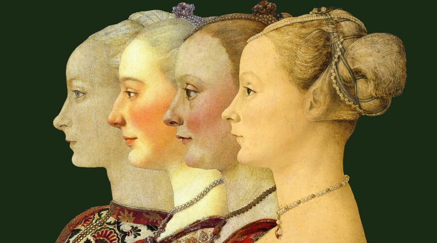 Le donne nel rinascimento, le acconciature