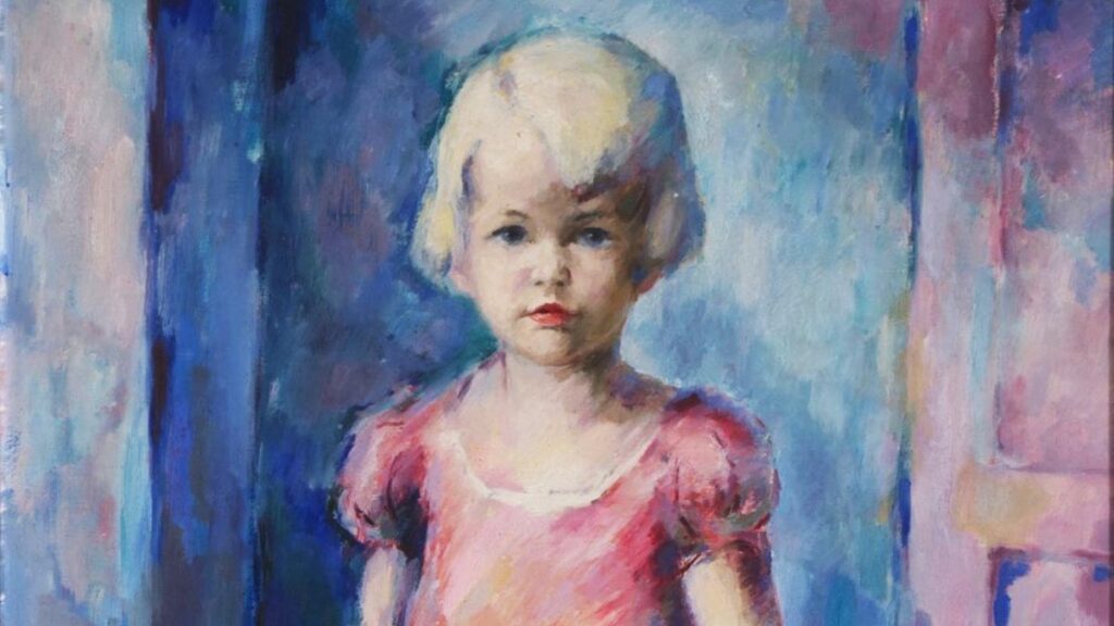 Ritratto di Bambina - Claude Monet