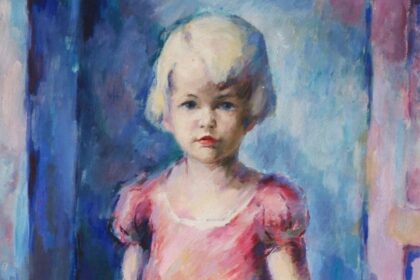 Ritratto di Bambina - Claude Monet