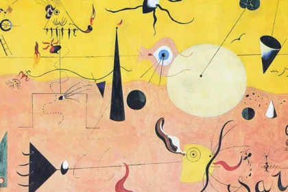 Joan Miro Il Cacciatore o Paesaggio catalano