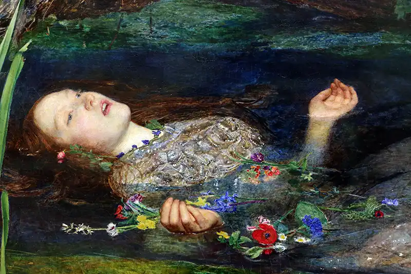 John Everett Millais - Ofelia